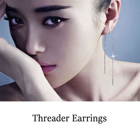 delicate threader oorbellen